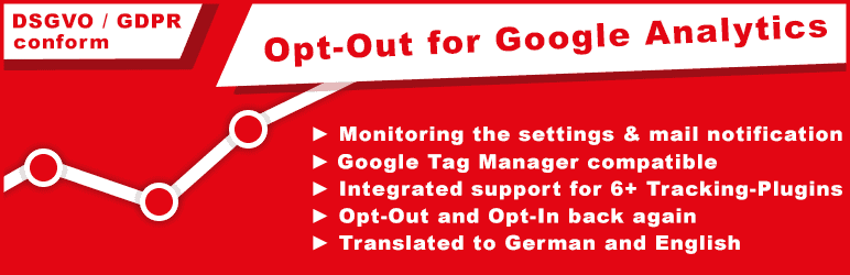 Opt-Out for Google Analytics：最好的 wordpress gdpr 插件之一