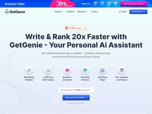 getgenie.ai 截图