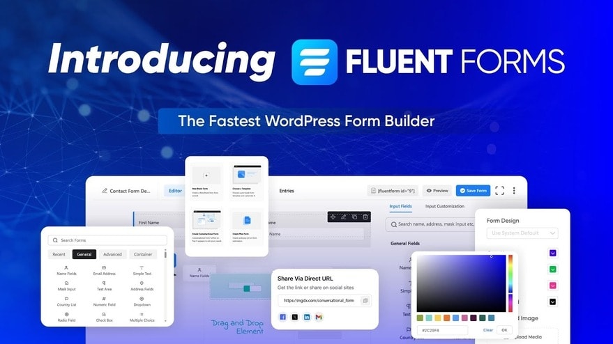 超级好用的 WordPress 表单插件 Fluent Forms - Fluentform